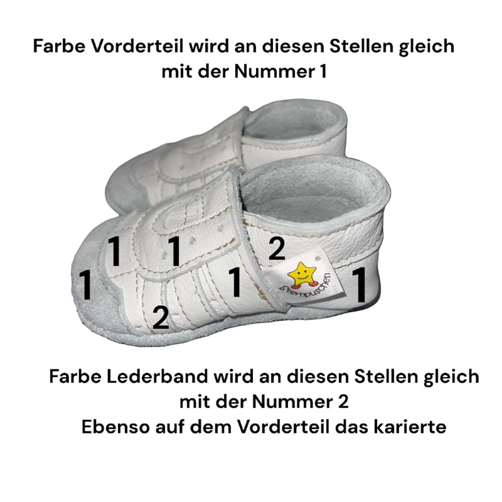 Krabbelschuhe SPORTY – Beispiel 500×500