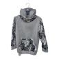Preview: Pulli mit Tasche & Kapuze Totenkopf