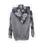 Preview: Pulli mit Tasche & Kapuze Totenkopf