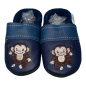 Preview: Lauflernschuhe Affe auf dunkelblau