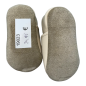 Preview: Krabbelschuhe Taufe in beige