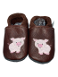 Preview: Lauflernschuhe Schwein auf braun