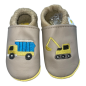 Preview: Lauflernschuhe Baustelle auf graubeige