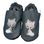 Preview: Lauflernschuhe Fuchs auf grau mit Stoppy