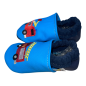 Preview: Lauflernschuhe Feuerwehr auf taubenblau