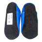 Preview: Lederpuschen in blau