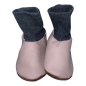 Preview: Lederschuhe Schlupfis in rosa