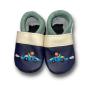 Preview: Lauflernschuhe Autorennen blau grün