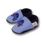 Preview: Krabbelschuhe kleines blaues Auto