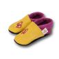 Preview: Krabbelschuhe Schmetterling 2015 auf gelb