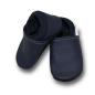 Preview: Krabbelschuhe blau mit Softbund