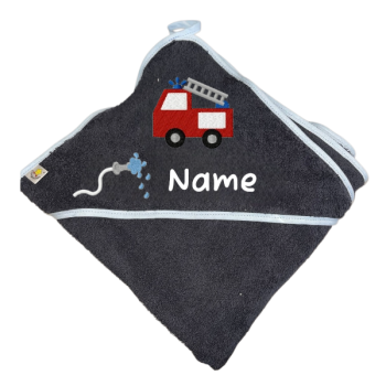 Kapuzenbadetuch Feuerwehr