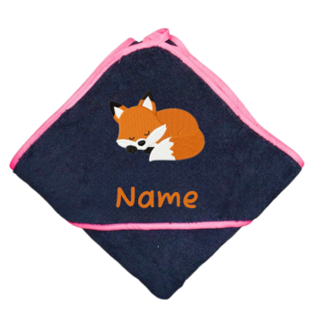 Kapuzenbadetuch Fuchs
