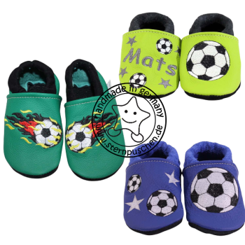 Lederpuschen  Fußball