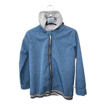 Softshell-Jacke blau