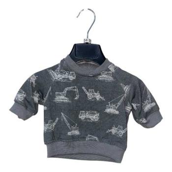 Shirt Baustelle grau