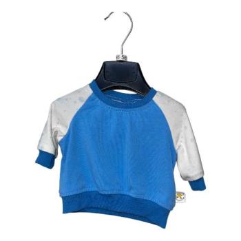 Shirt blau-weiß