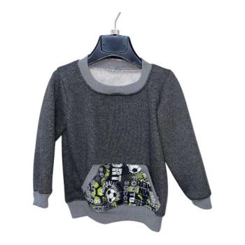 Pulli mit Tasche Fußball