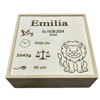 Preview: Geschenkbox aus Holz