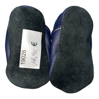 Krabbelschuhe blau