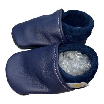 Krabbelschuhe blau