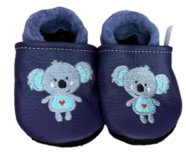Lederpuschen Koala auf lila