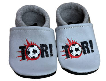 Lauflernschuhe Tor auf grau