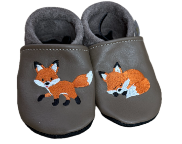 Lederpuschen Fuchs