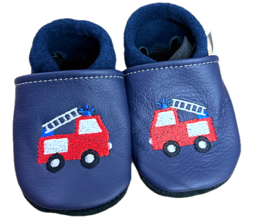 Krabbelschuhe Feuerwehr