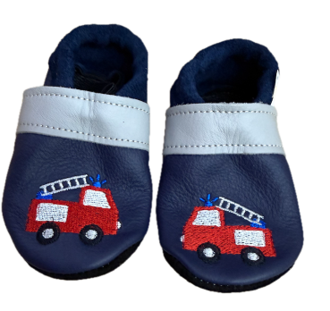 Krabbelschuhe Feuerwehr