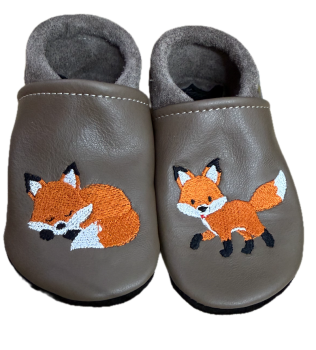 Lederpuschen Fuchs