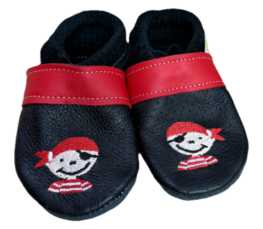 Krabbelschuhe Pirat
