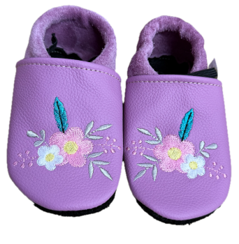 Lauflernschuhe Blumen