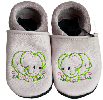 Krabbelschuhe Elefant