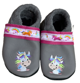 Krabbelschuhe Einhorn