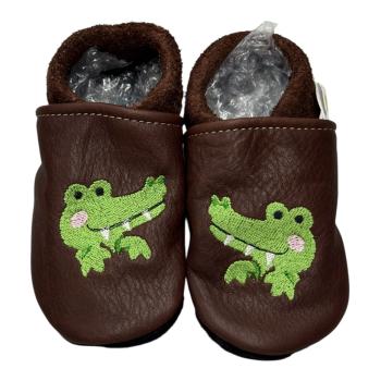 Lederpuschen Krokodil