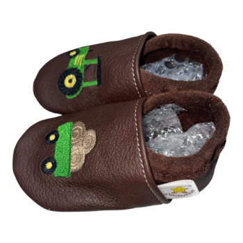 Lauflernschuhe Trecker auf braun