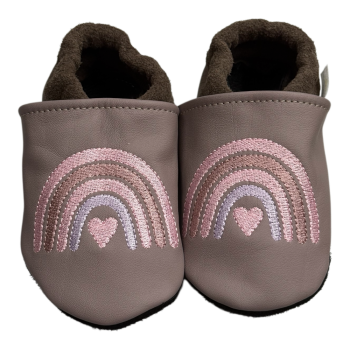 Krabbelschuhe Regenbogen