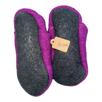 Wollwalkpuschen in pink