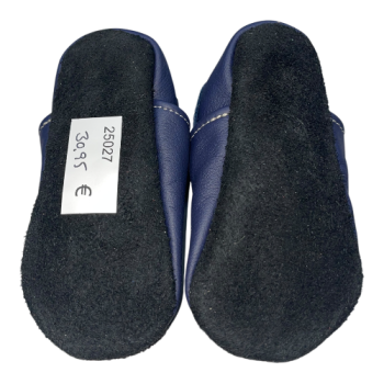 Lauflernschuhe Anker auf blau