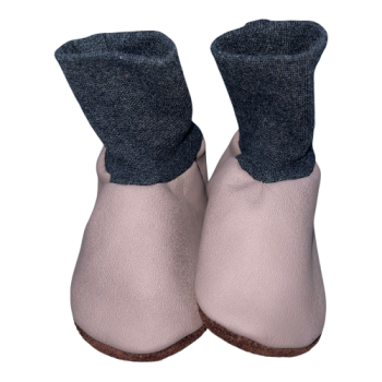 Lederschuhe Schlupfis in rosa