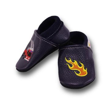 Lederpuschen Feuerwehr Flamme