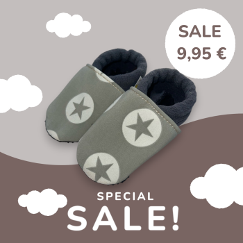 Vegane Krabbelschuhe STERN