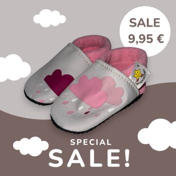 Vegane Krabbelschuhe WÖLKCHEN