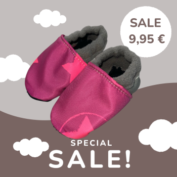 Vegane Krabbelschuhe STERN