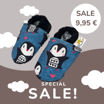 Vegane Krabbelschuhe PINGUIN