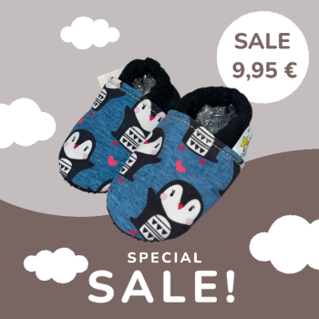 Vegane Krabbelschuhe PINGUIN