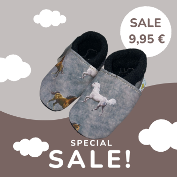 Vegane Krabbelschuhe PFERD