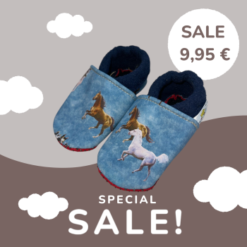 Vegane Krabbelschuhe PFERD