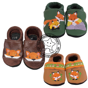 Lederpuschen Fuchs
